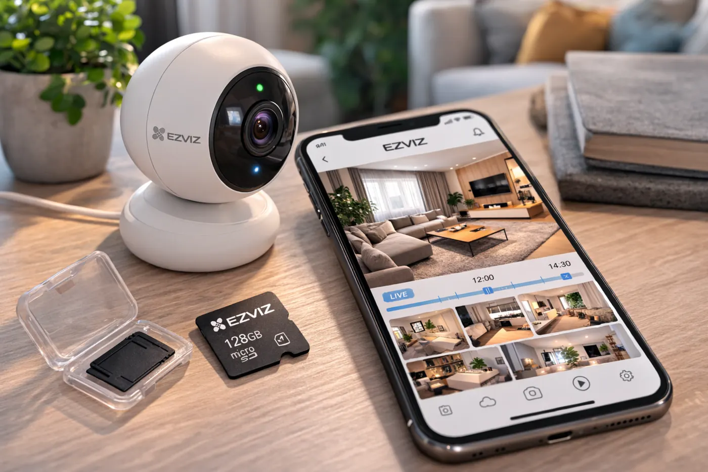 просмотр камеры видеонаблюдения в квартире через телефон